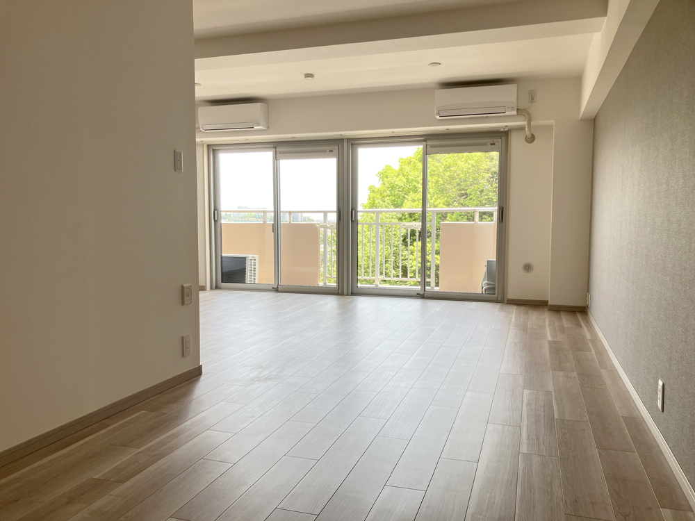 ライオンズガーデン百合ヶ丘　リビング