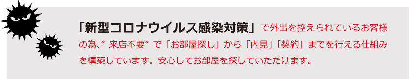 新型コロナウイルス対策