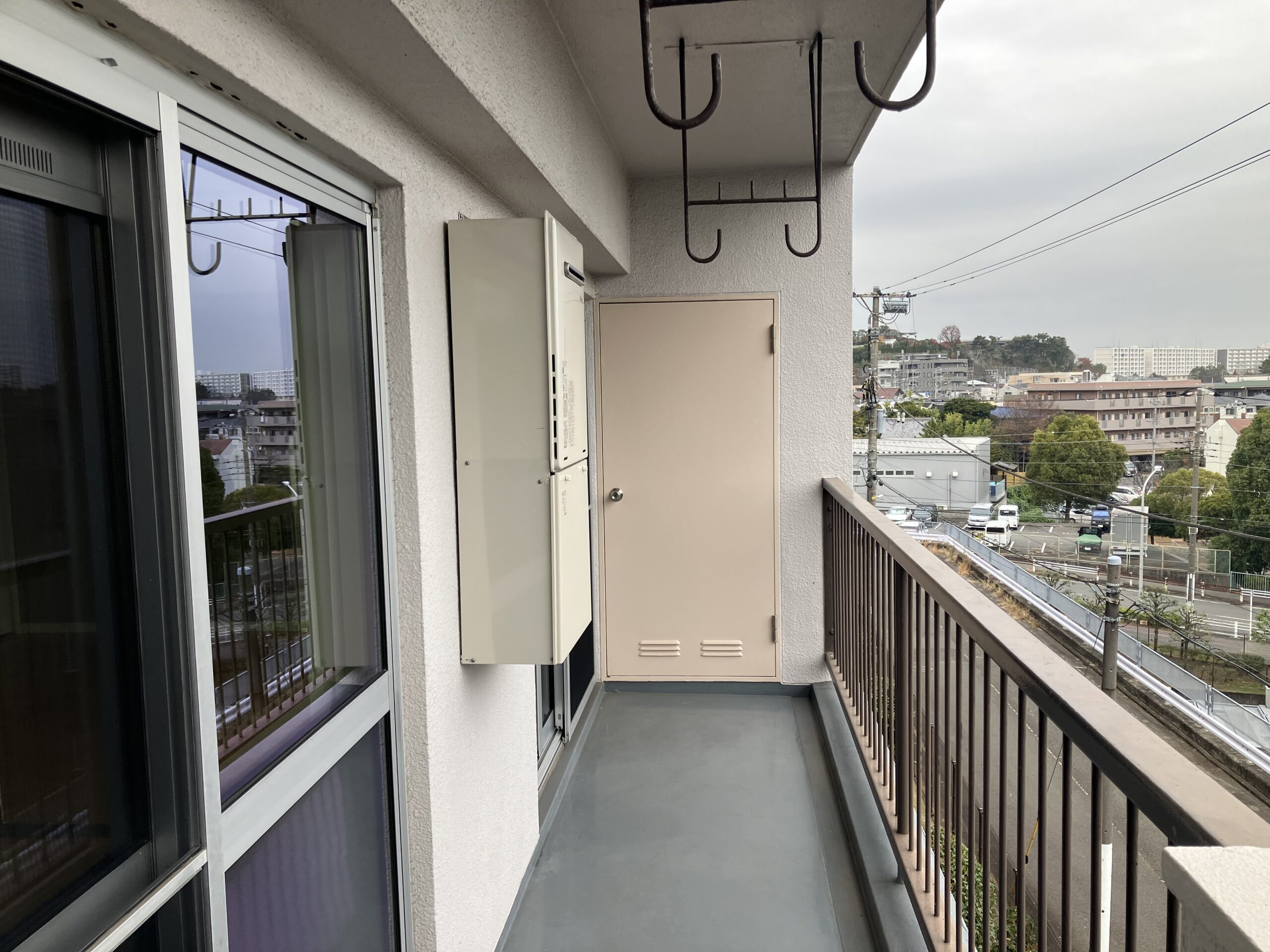 冨岡シーサイドコーポ　バルコニー