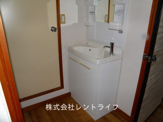 野口アパート　洗面
